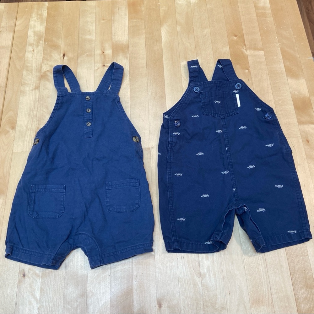 Carter’s Navy Overalls bundle of 2, size 18M